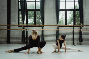 A dance teacher who uses free dance studio software has more time to teach dancers like this